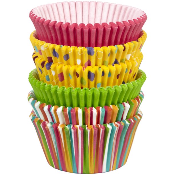 Wilton Baking Cups Sweet Dots Stripe 150ct