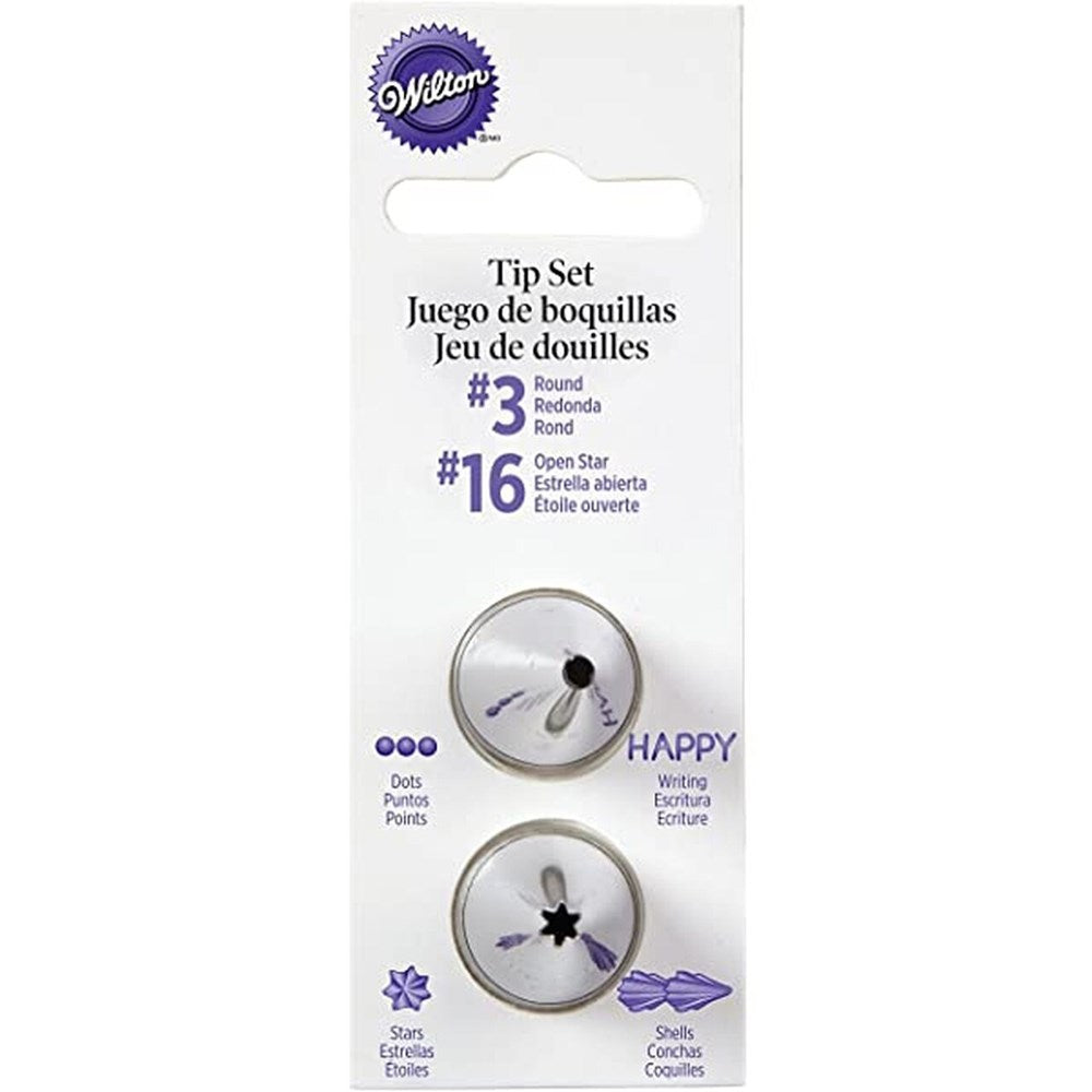 Wilton Tip Set Round #3 & Star #16