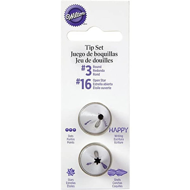 Wilton Tip Set Round #3 & Star #16
