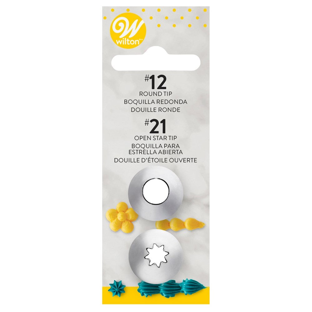 Wilton Tip Set Round 12 & Star 21
