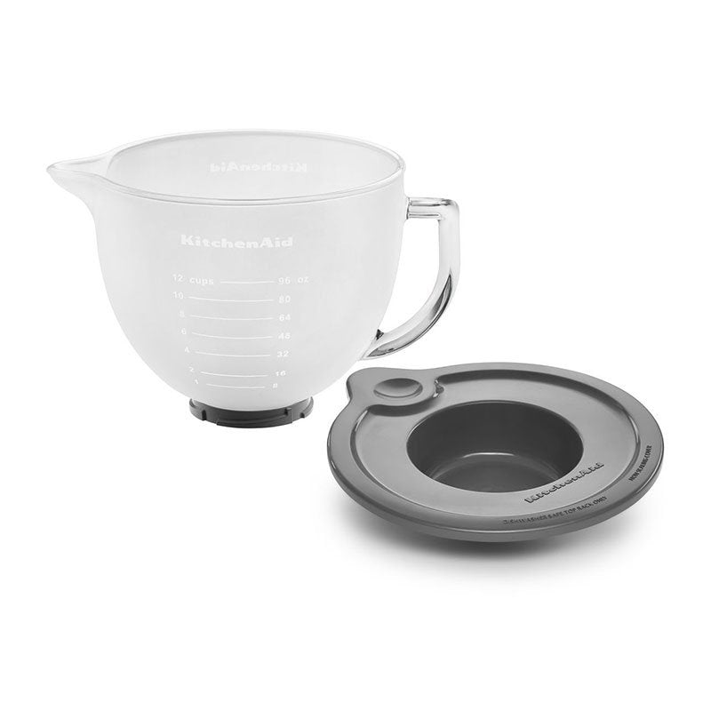 KitchenAid Frosted Glass Mixing Bowl 4.7L