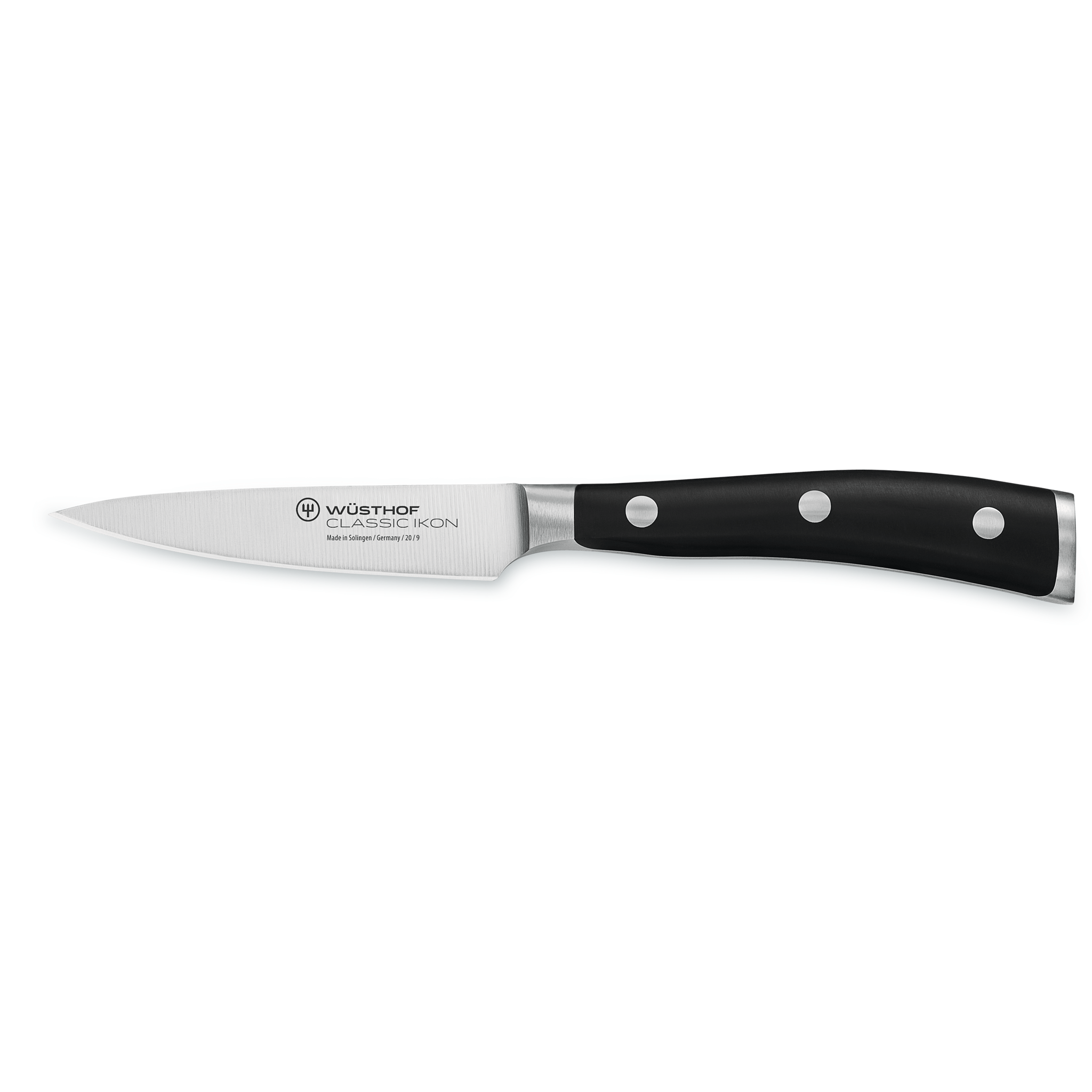 Wusthof Classic Ikon Black Paring Knife 9cm