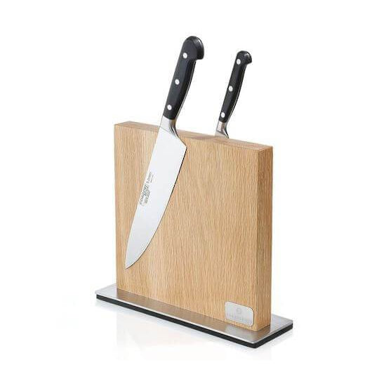Zassenhaus Magnetic Oak Knife Block
