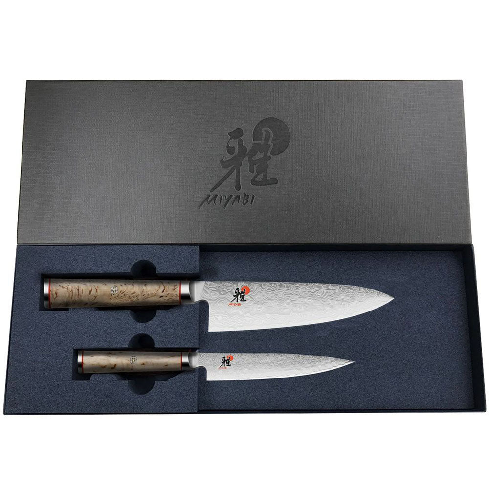 Miyabi 5000MCD Birchwood Chef's 2pce Set