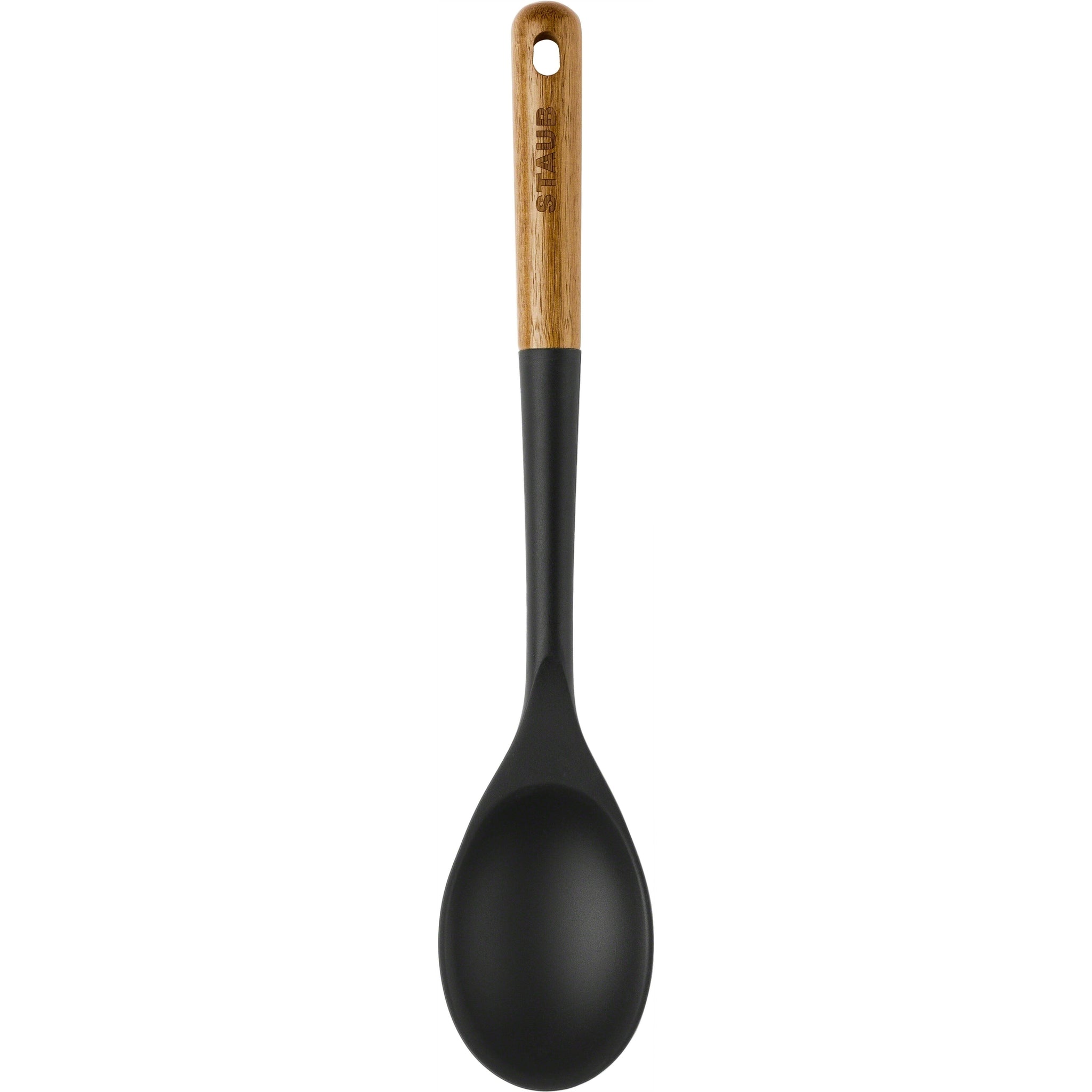 Staub Acacia Wood & Silicone Serving Spoon 30cm