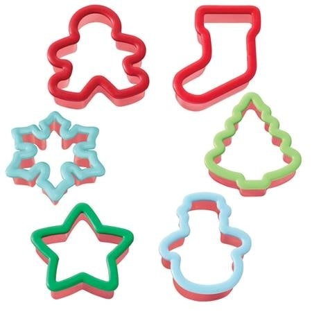 Wilton Grippy Christmas Cookie Cutters