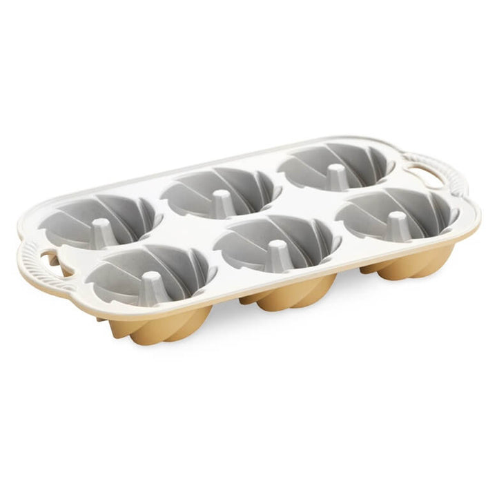 Nordic Ware Heritage Gold Bundtlette Pan