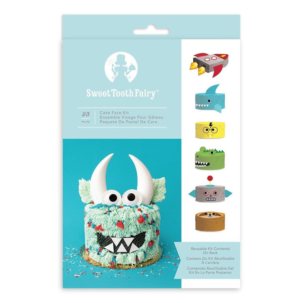 Sweet Tooth Fairy Cake Face Kit 2- Monsters and more