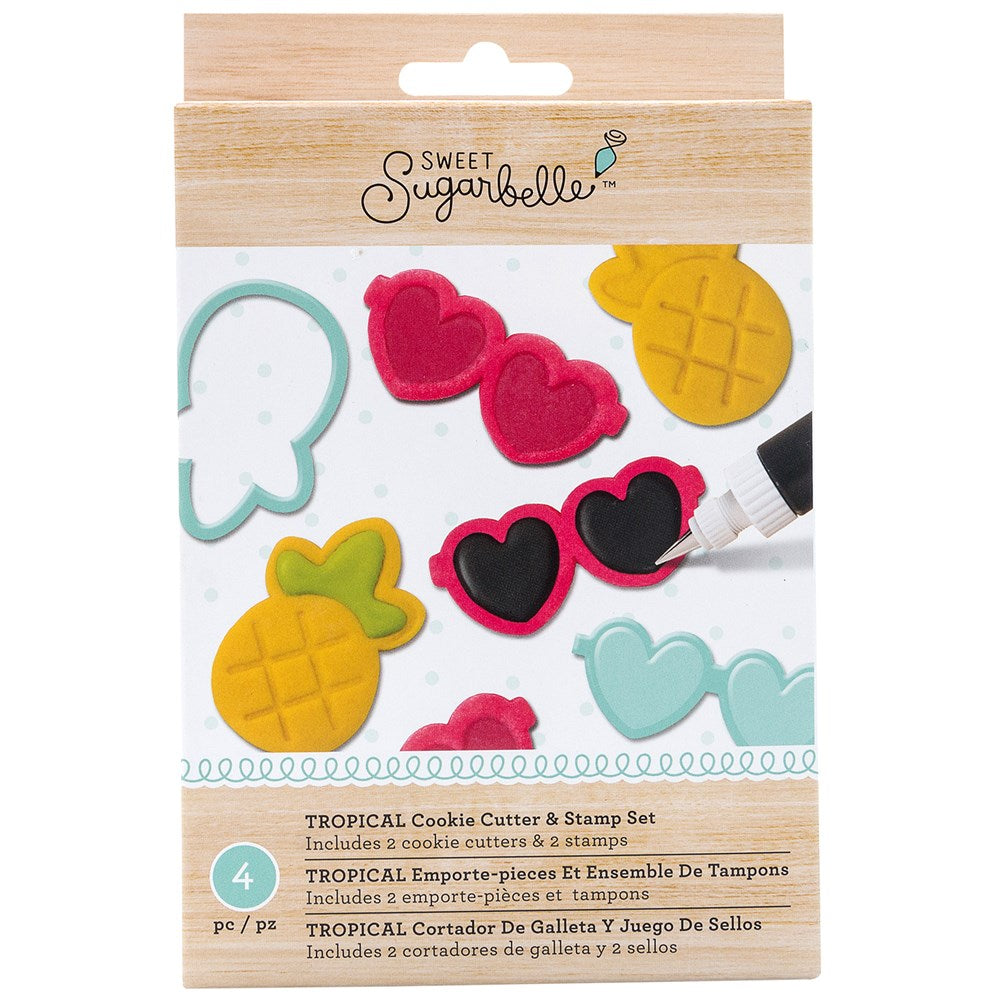 Sweet Sugarbelle Stamp & Cutter Tropical Set
