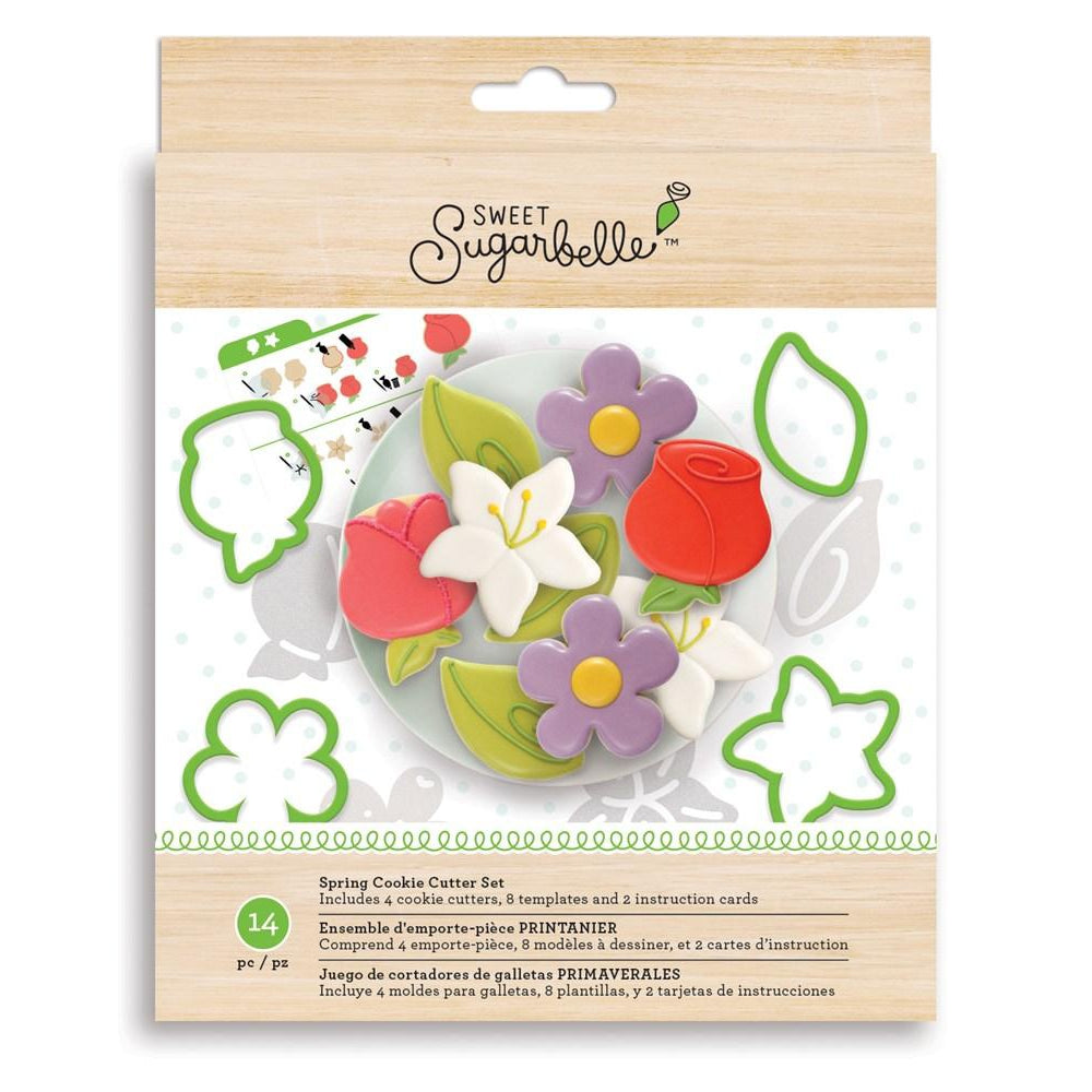 Sweet Sugarbelle Cookie Cutter Spring Set 4pc