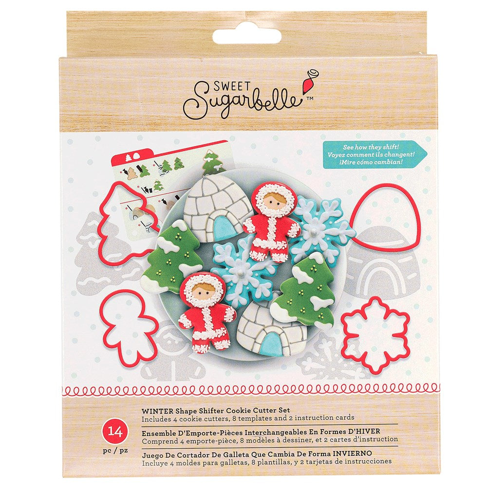 Sweet Sugarbelle Cookie Cutter Set Winter 4pc