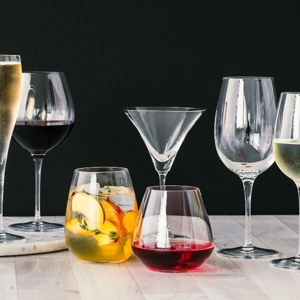 Luigi Bormioli Atelier Stemless Glasses 670ml Set of 6