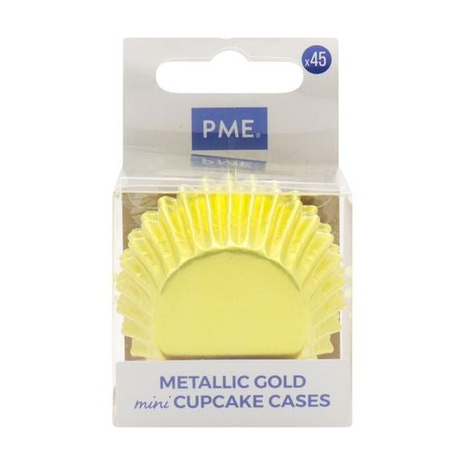 PME Mini Metallic Baking Cases 45pk