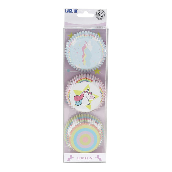 PME Unicorn Cupcake Foil Set 60pk