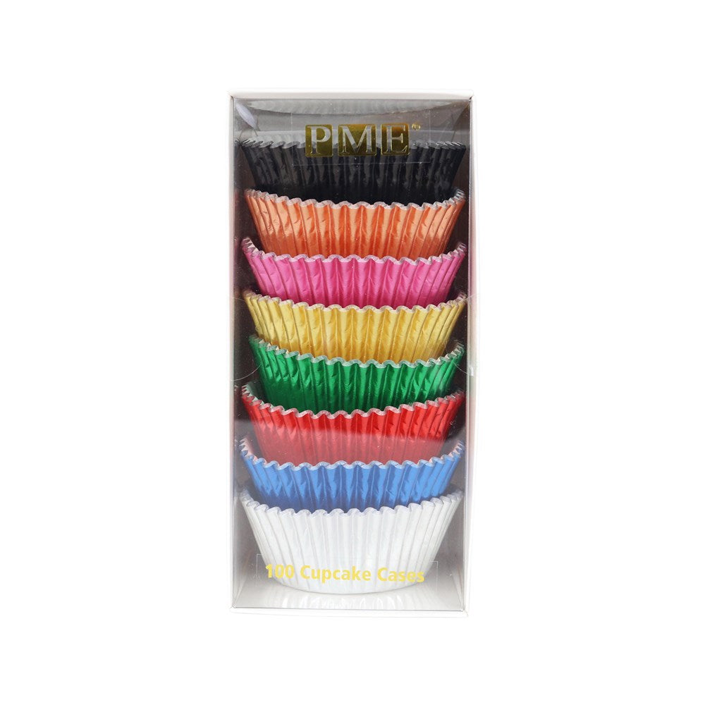 PME Multi Metallic Cupcake Cases 100pk