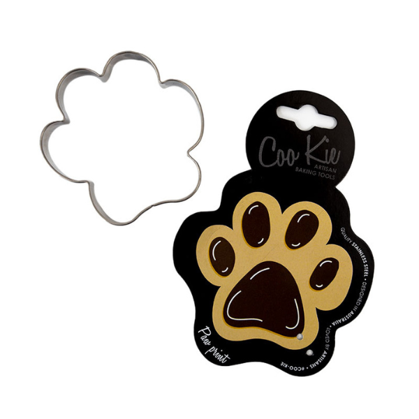Coo-Kie Paw Print Cookie Cutter
