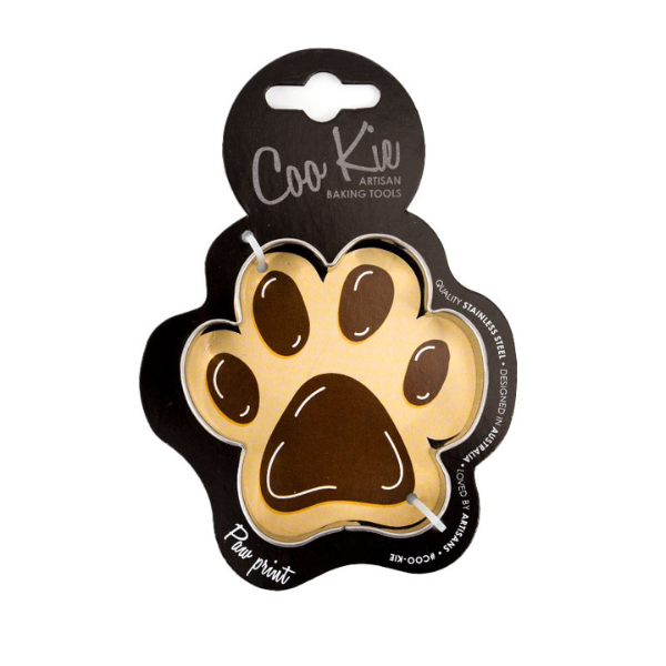 Coo-Kie Paw Print Cookie Cutter