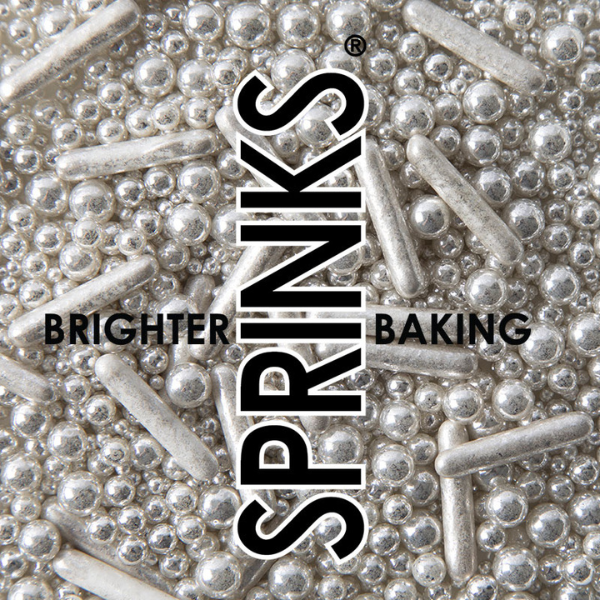 Sprinks Bubble & Bounce Silver Sprinkles 75g
