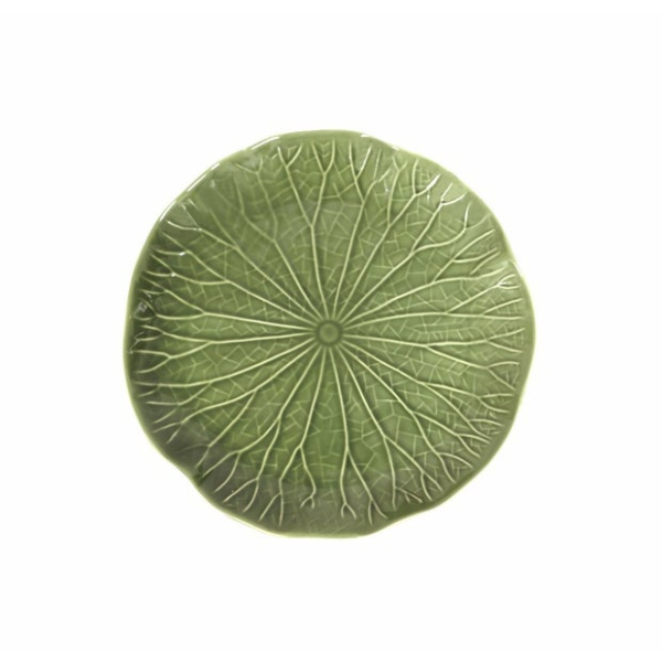 Jardin Leaf Plate Medium Green 30.5cm