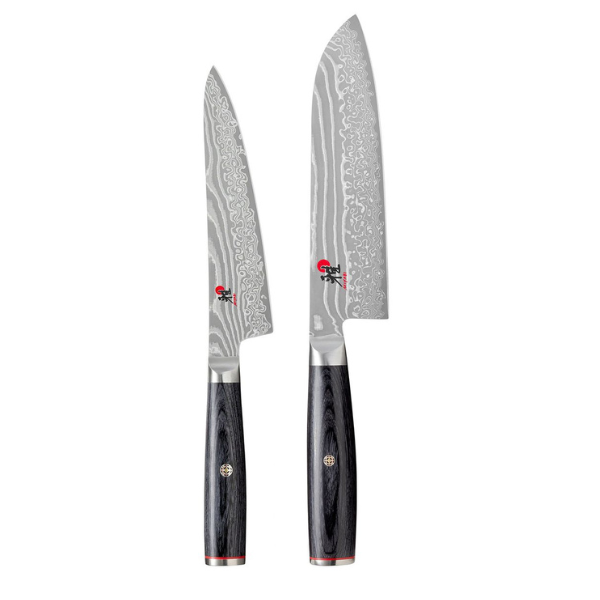 Miyabi 5000FCD Santoku Knife Set 2pce