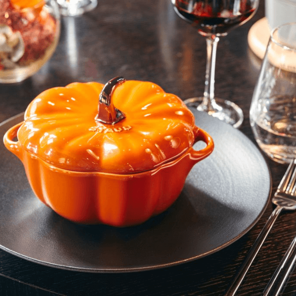 Staub Ceramic Pumpkin Cocotte 500ml