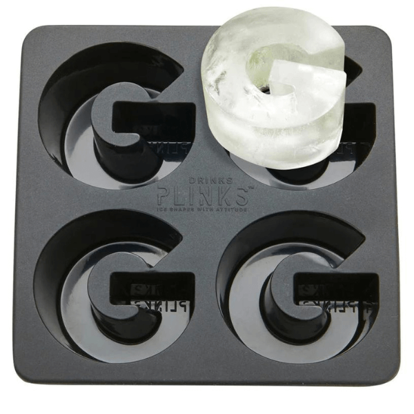 DrinksPlinks Letter Ice Mould: G for Gin