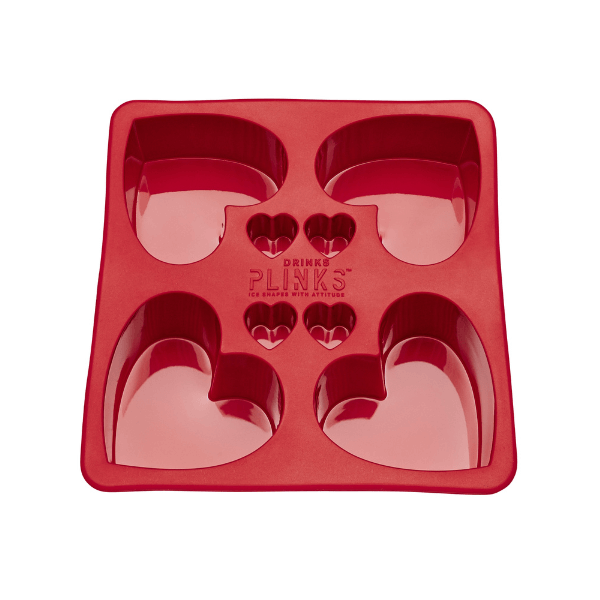 DrinksPlinks Hearts Ice Mould