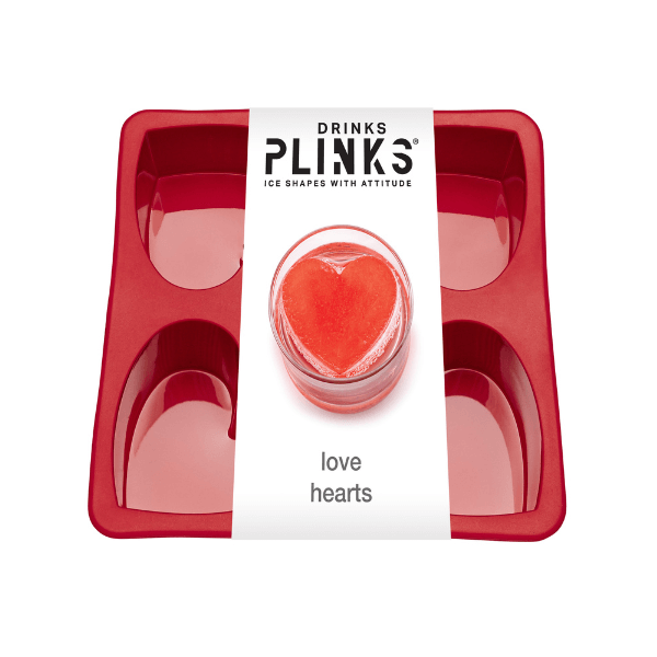 DrinksPlinks Hearts Ice Mould