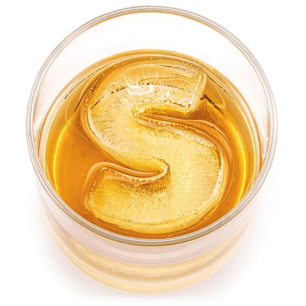 DrinksPlinks Letter Ice Mould: S for Scotch