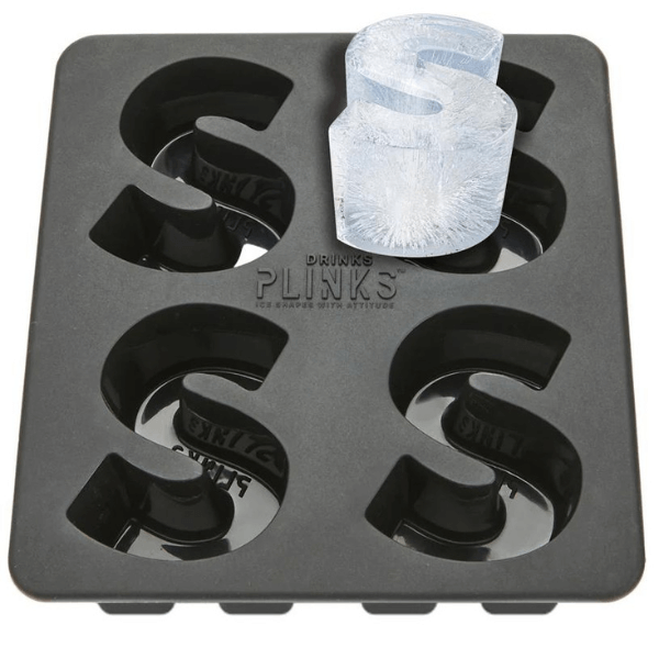 DrinksPlinks Letter Ice Mould: S for Scotch