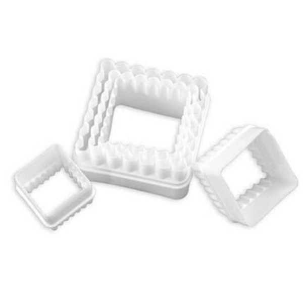 D-Line Double-sided Square Cookie Cutters Set of 5