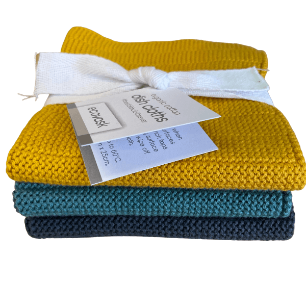 Ecovask Dishcloths 3pk Pool Party