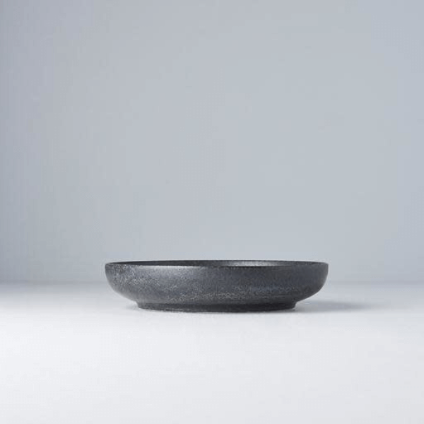 Naibu Black Highrim Plate 20cm