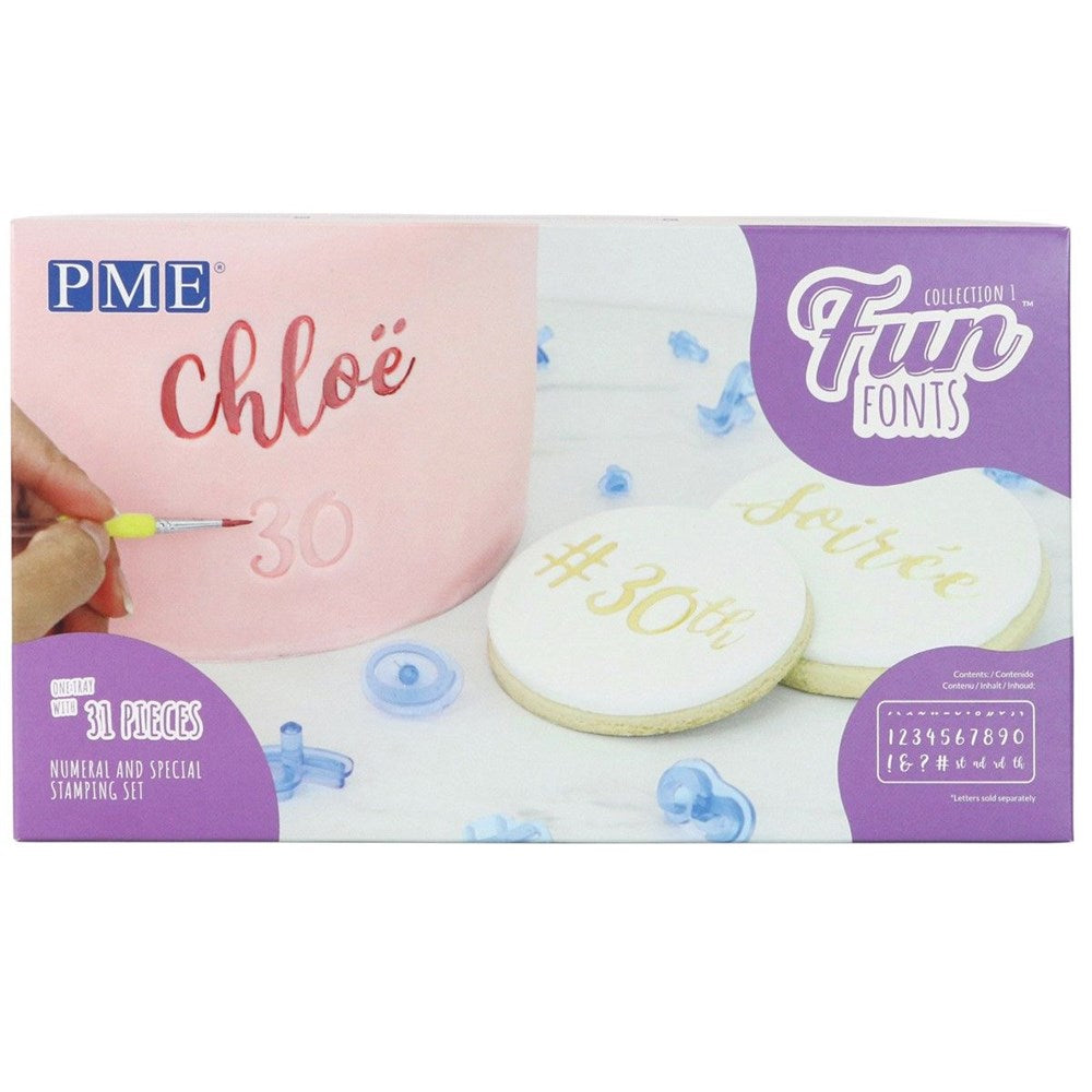 PME Fun Fonts Numbers & Special Characters