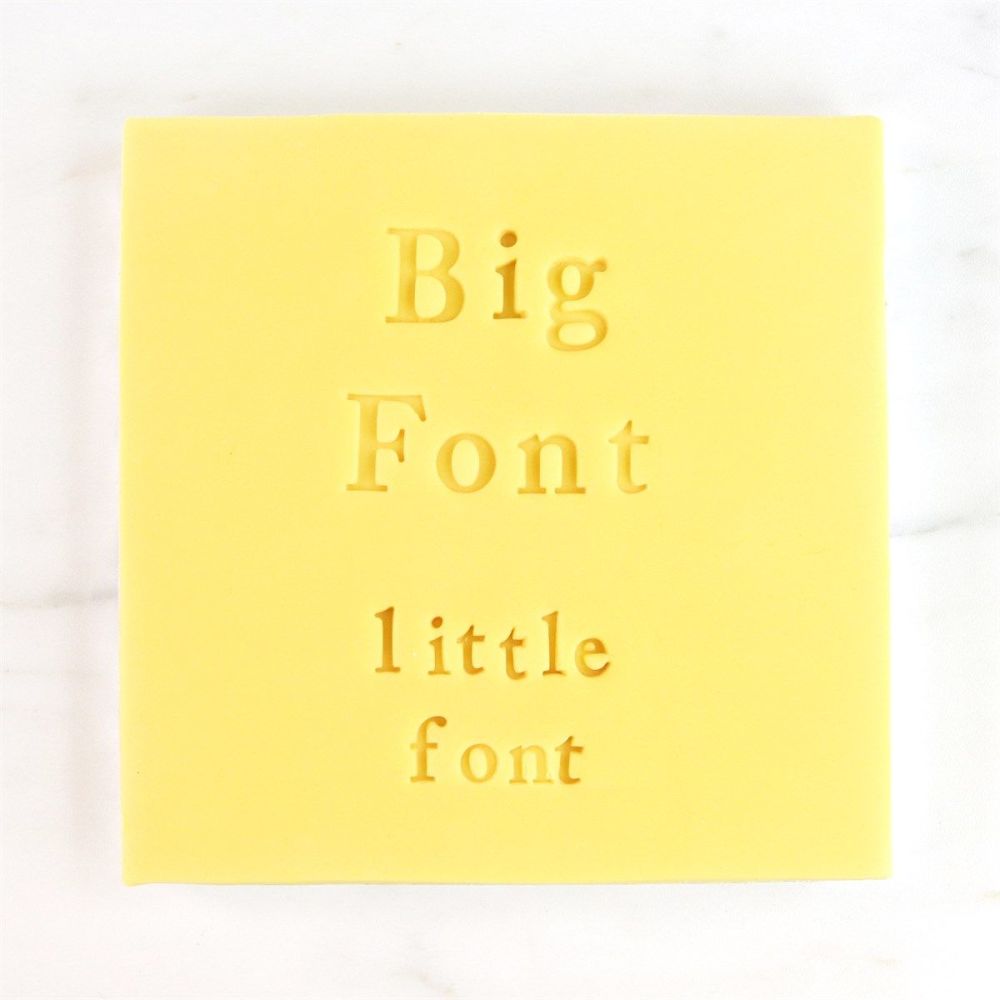 PME Fun Fonts Cupcakes and Cookies