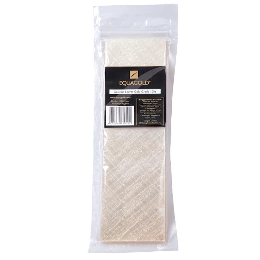 Equagold Gelatine Leaves (Gold Grade) 12pce