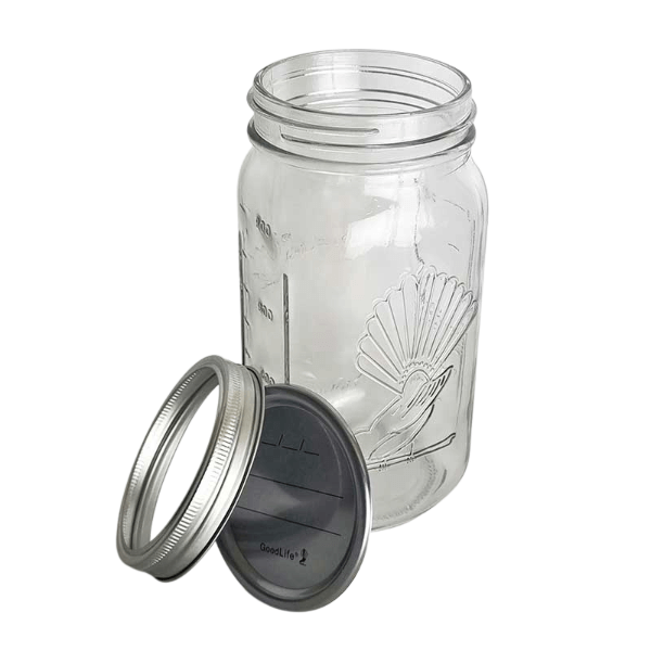 GoodLife Preserving Jar Kit 1L Set of 12