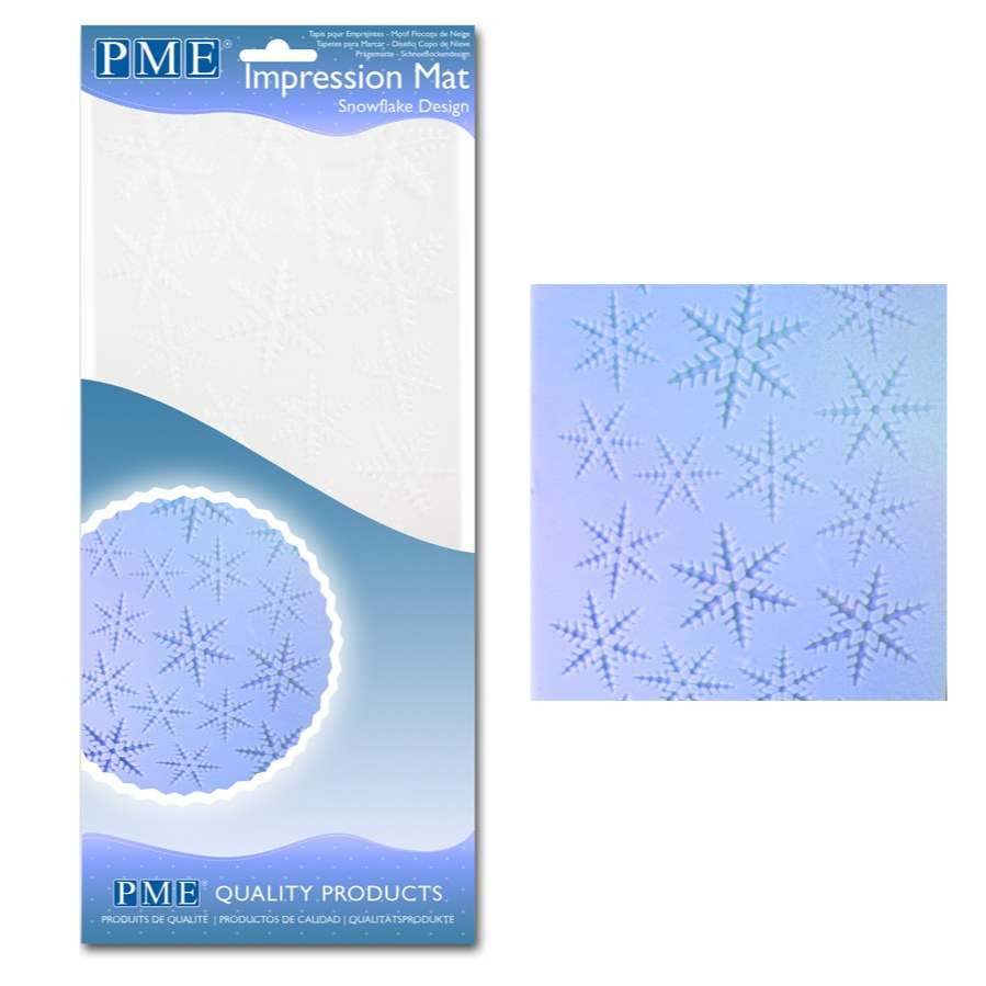 PME Impression Mat Snowflake