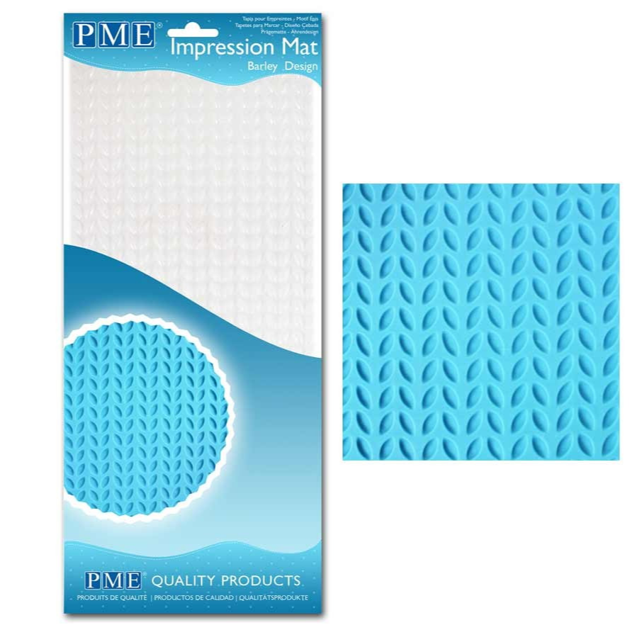 PME Impression Mat Barley Design