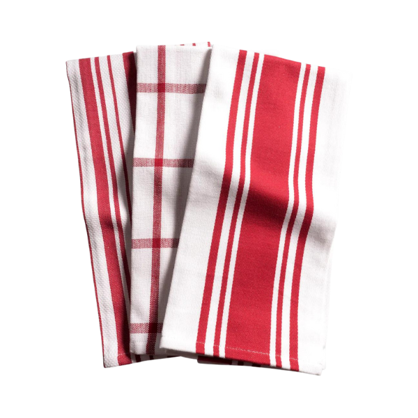 KAF Pantry Towels 3pk Cherry