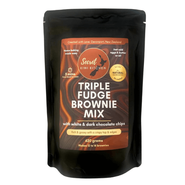 Secret Kiwi Kitchen Triple Chocolate Fudge Brownie Mix