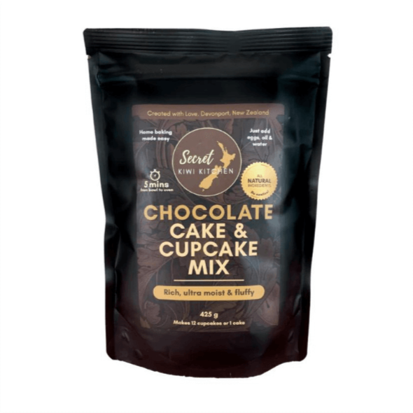 Secret Kiwi Kitchen Dark Chocolate Cake & Cupcake Mix