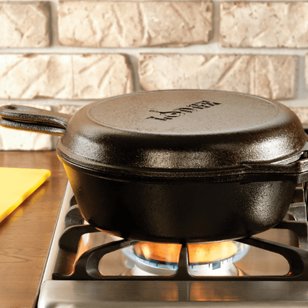 Lodge Cast Iron Combo Cooker 26cm