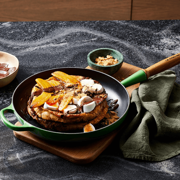 Le Creuset Classic Frypan 28cm with wooden handle