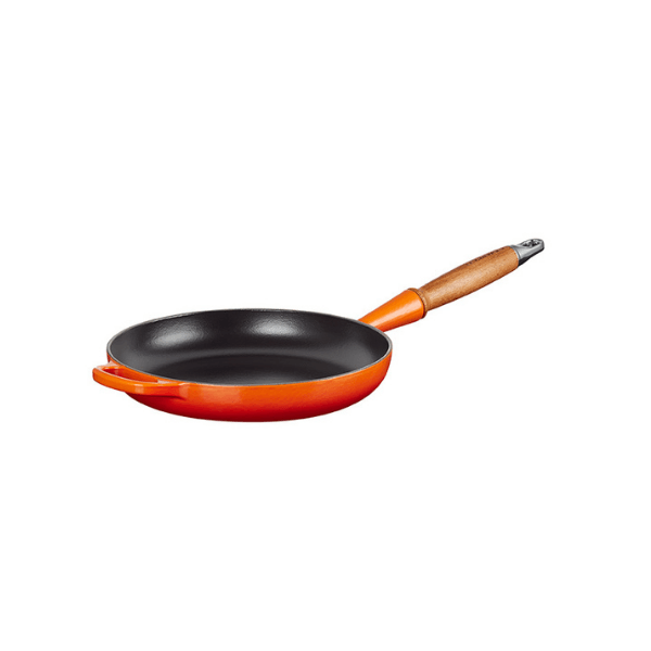 Le Creuset Classic Frypan 24cm with wooden handle