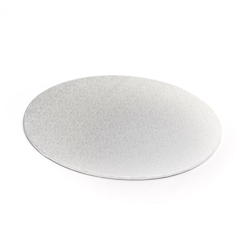 Masonite Round Cake Board Silver