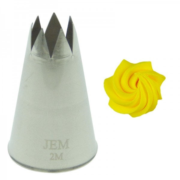 PME Nozzle #2M Open Star Savoy Medium