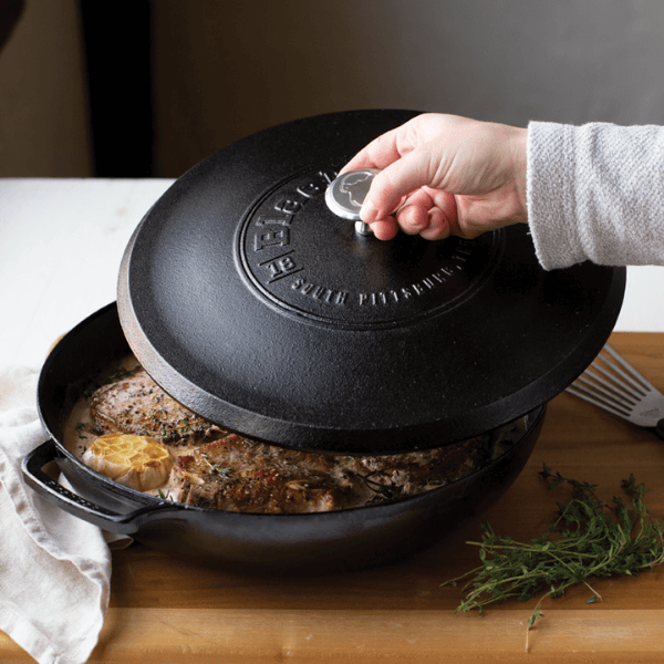 Lodge Blacklock 3.7L Braiser with Lid