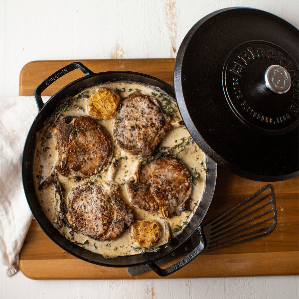 Lodge Blacklock 3.7L Braiser with Lid