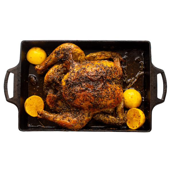Lodge Cast Iron Roaster 33cm | USA Made Oven Roasting Pan | Milly's Kitchen